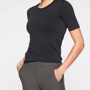 Athleta Renew Ribbed Tee Size XS